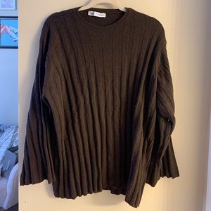 Zara brown sweater